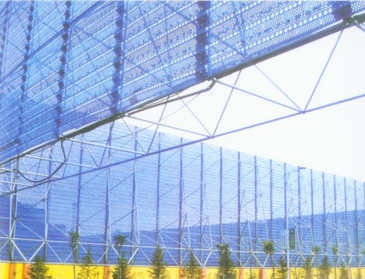 双滦区环保扫风墙网架工程